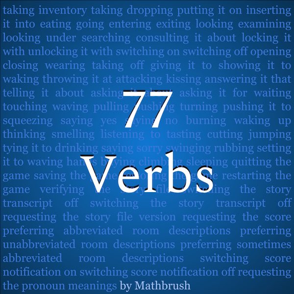 77 Verbs by Mathbrush