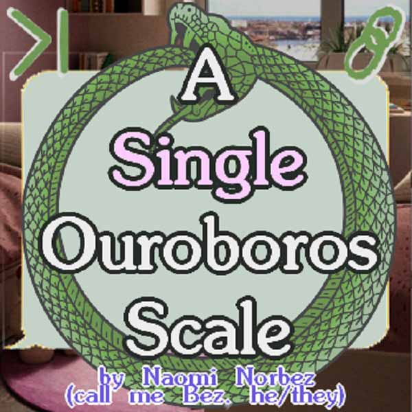 A Single Ouroboros Scale by Naomi Norbez