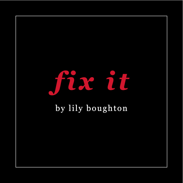 fix it by Lily Boughton